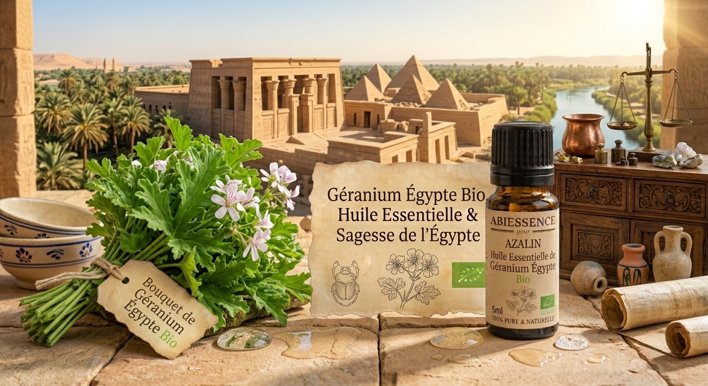 Huile Essentielle Géranium Bourbon Bio 10ml