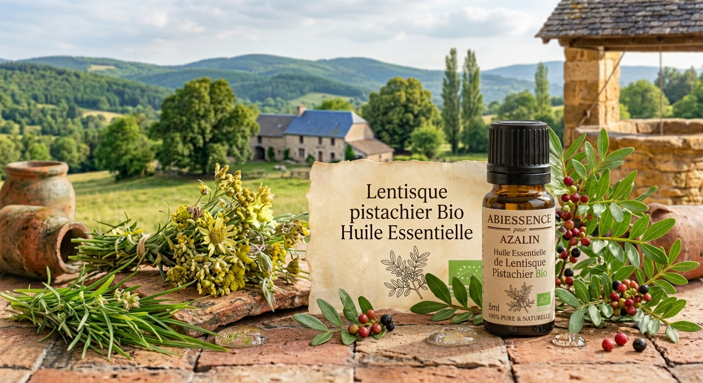 Huile Essentielle Lentisque Pistachier Bio 10ml