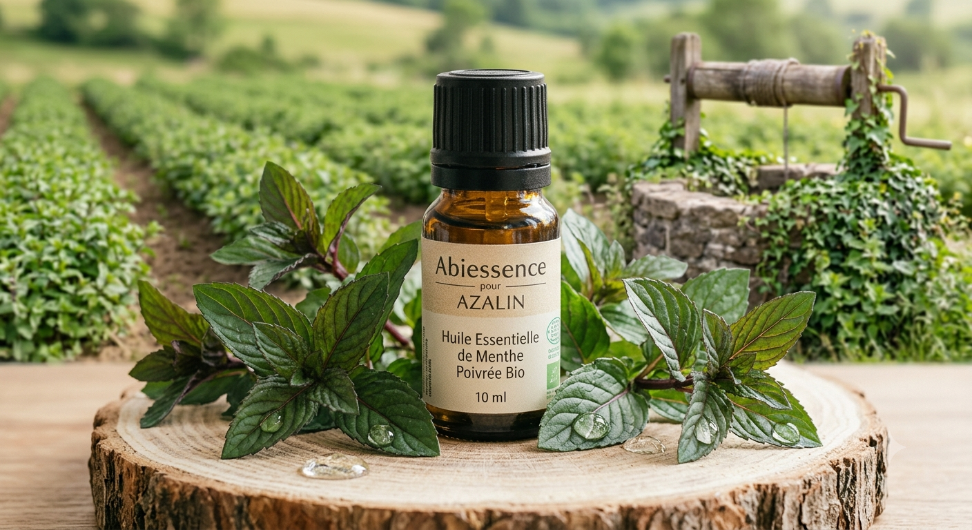 Huile Essentielle Menthe Poivrée Bio 10ml