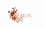 Logo AZALIN couleurs chaudes